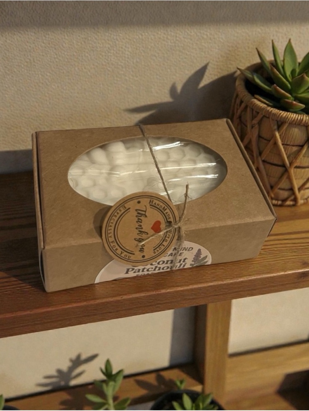 Handcrafted Coconut Patchouli Hand Soap